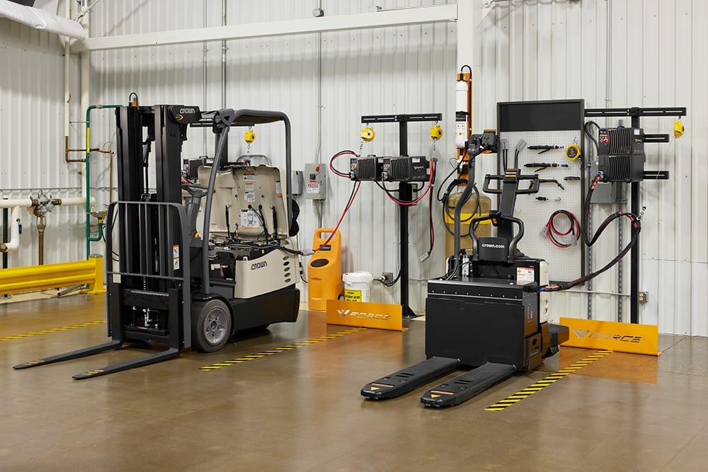 Hướng dẫn sạc ắc quy xe nâng